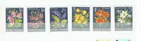 AUSTRIA (AUTRICHE). Série de Fleures de 6 timbres neufs.