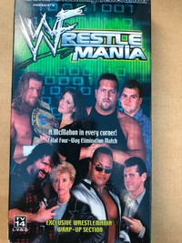 Wrestling VHS Video - Wrestlemania 2000