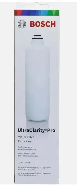 New in box Bosch BORPLFTR50 Ultra Clarity Pro 11025825 12033030 Refrigerator Water Filter Replacemen...