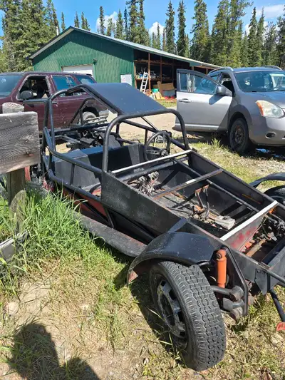 Got a project dune buggy. Its a vw frame comes with the original transmission, and turbo. And rad My...