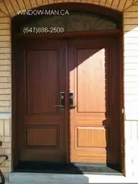 Exterior Entry Replacement Fiberglass Door  17 years of experien