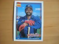 4 cartes de baseball de 1991 (Topps 40ièm Anniv.)