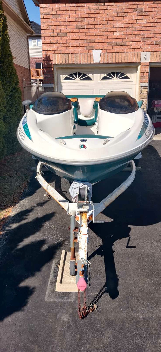 1998 Seadoo Challenger 1800 in Powerboats & Motorboats in Hamilton - Image 2