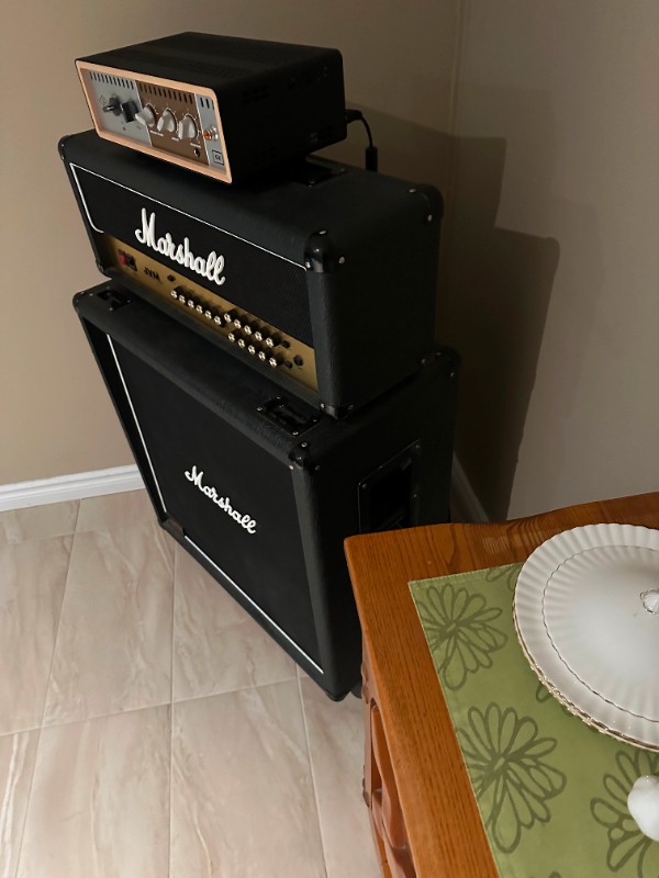 Marshall JVM210H avec cabinet 1960BV in Amps & Pedals in Drummondville - Image 2