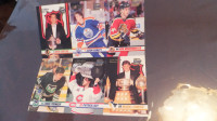 cartes de hockey Kraft Dinner uncut feuille de 6 grand format