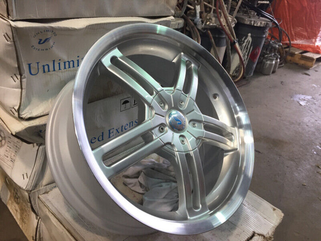 AUBAINE! Aluminium Wheel Mag Jante universelle 4X100 ou 4X114.3 dans Pneus et jantes  à Laval/Rive Nord - Image 4