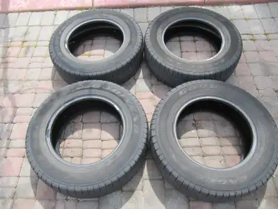 Up for sale is a four piece set of Goodyear Eagle 205 70 R16 Tires in exceptionally good condition....