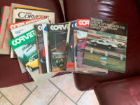 Old corvette magazines
