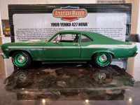 1:18 Diecast ERTL 1969 Chevrolet Nova Yenko 427 L-72 COPO Green