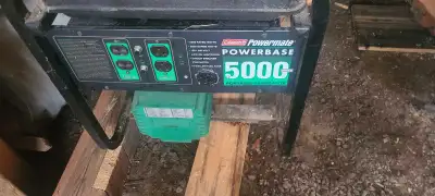 5000w generator runs excellent works as it should. Barely ever got used and don't have the need to k...