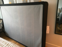 Queen size box spring plus frame