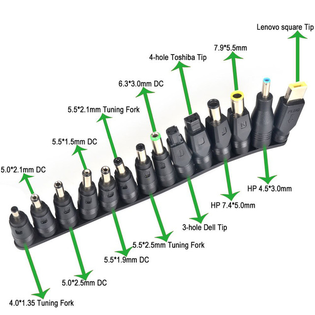 Aceyoon 38pcs Universal DC Barrel Jack laptop power supply  dans Autre  à Ville de Montréal - Image 3