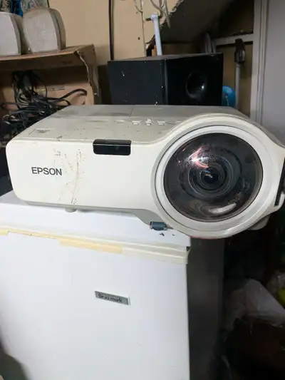 Epson projector and theatre surround sound plus, View more