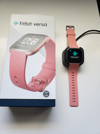 Fitbit Versa - Health & Fitness Smart Watch Pink/Gold