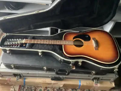 VINTAGE 1970 Epiphone FT-160 Sunburst 12 String, View more