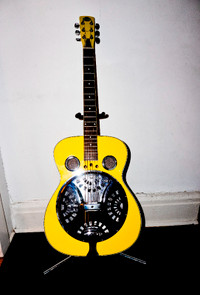 Regal Round Neck Resonator Acoustic Guitar
