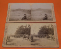 Underwood & Underwood Stereo View - Signal Hill -British Army S.