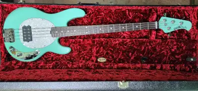 Ernie Ball Music Man StingRay Special - Laguna Blue, View more