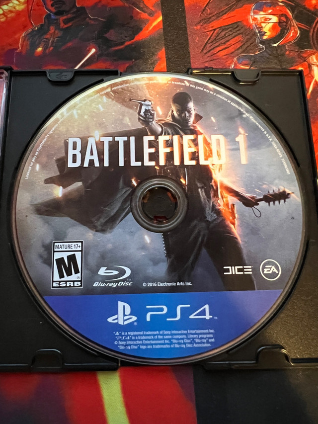 Video Games: Battlefield 1 PS4 in Sony Playstation 4 in Hamilton