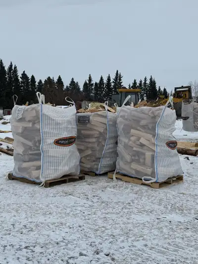 Dry ready to burn pine firewood 51 cubic foot bulk bags (approximately 1/3 cord) $135 Save the cost(...
