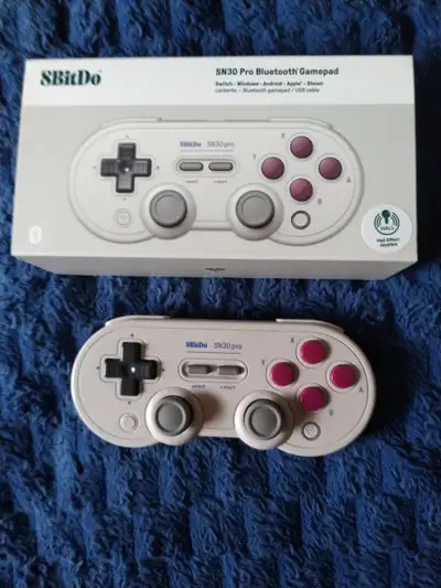 8BitDo SN30 Pro Bluetooth Controller for PC Switch Android Mac, View more