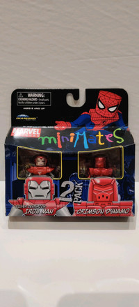 Marvel Comics Minimates silver Centurion Ironman Crimson Dynamo