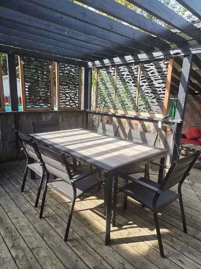 table patio extérieure (table et chaises)., View more