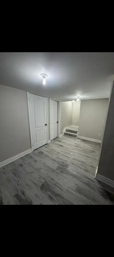 Two bedroom basement apartment