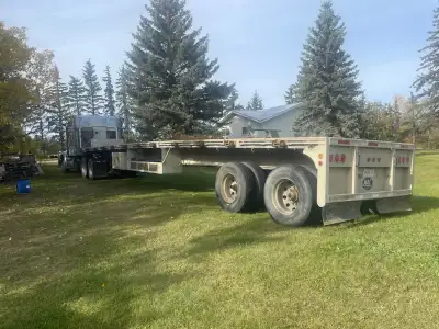 2008 48 foot MAC HIBOY - ALL ALUMINUM goose neck trailer. - The trailer is rated for 80,000 pounds....