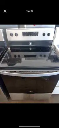 Whirlpool stainless steel stove