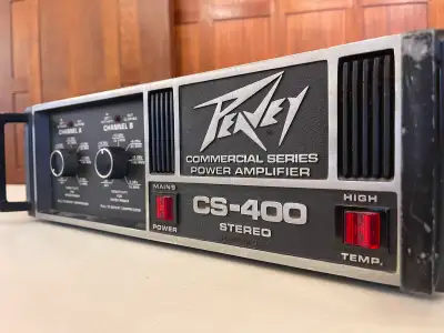 Peavey CS-400 2-Channel Power Amplifier, View more