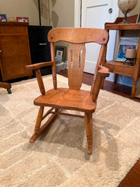 Antique Children’s rocking chair