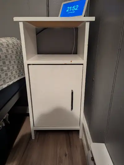 Night Stand Cabinet- White, View more
