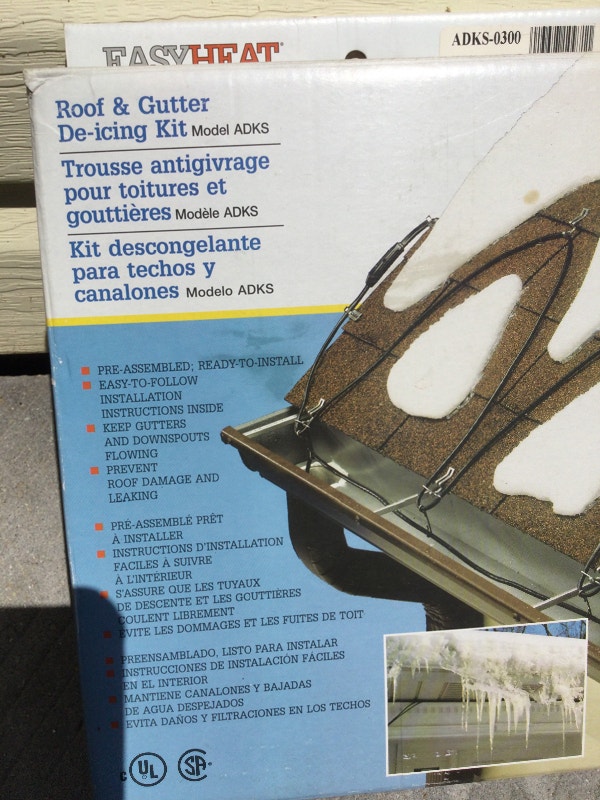 BRAND NEW STILL IN BOX EASY HEAT ROOF AND GUTTER DE ICING KIT Roofing London Kijiji