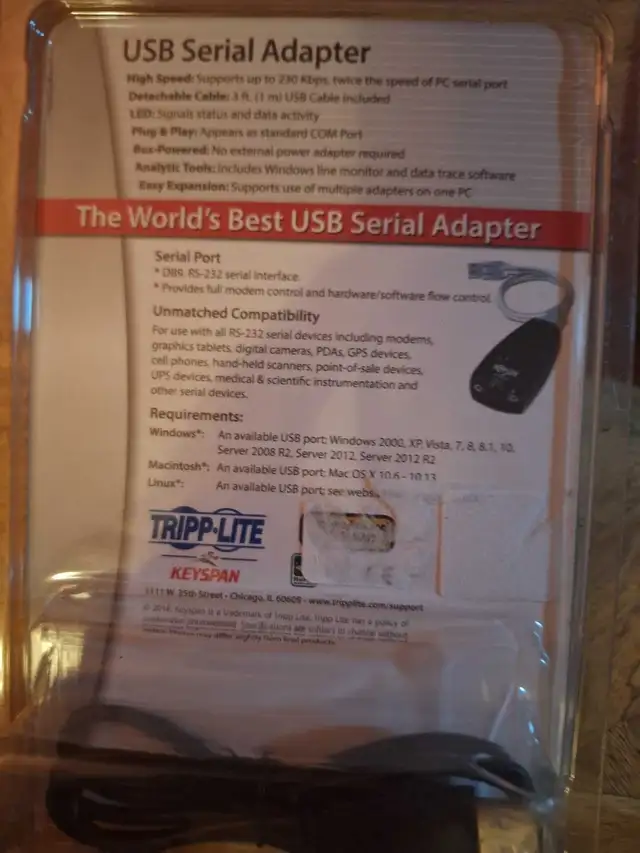 Usb serial adapter in Cables & Connectors in Cambridge - Image 2