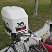 35 hp Johnson Outboard 