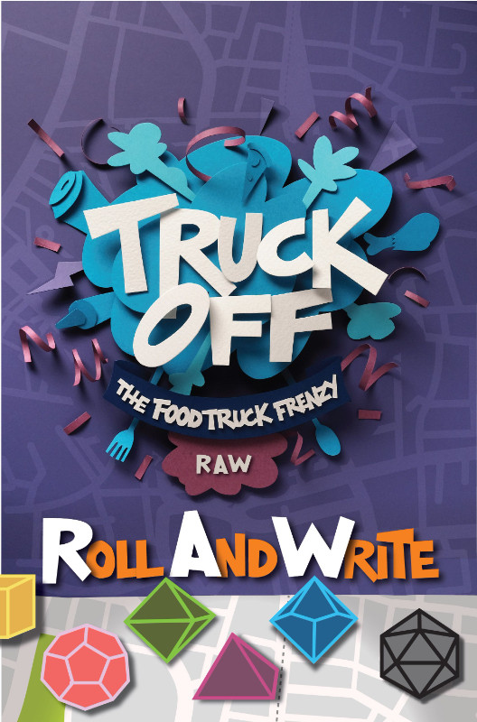 Truck Off: The Food Truck Frenzy Roll And Write board game in Toys & Games in City of Toronto