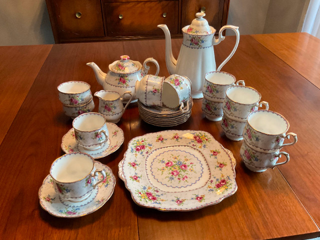 Royal Albert Petit Point Service in Arts & Collectibles in Vernon