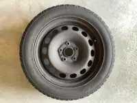 4 Rims with winter tires