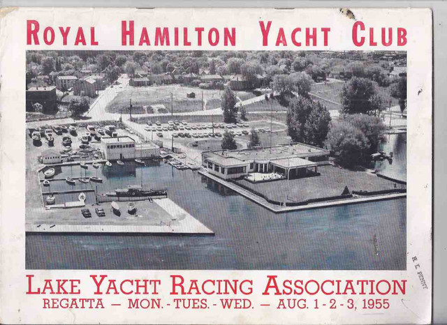 Royal Hamilton Yacht Club / Lake Yacht racing Association 1955 in Non-fiction in Oakville / Halton Region