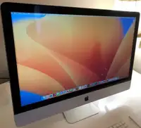 27" iMac = MacOS Ventura on 2011 Core i5, 16gb, 512ssd, Ready ++