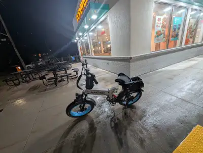 Sasikeibike E7 Folding Electric Bike (1500W, 52V 20Ah), View more