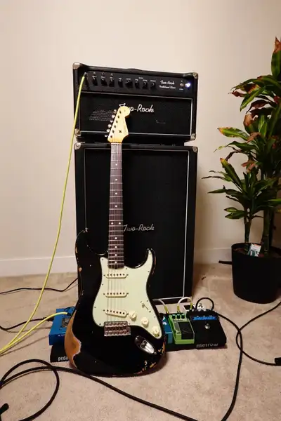 Hey everyone! For trade/sale I have a 61' Reissue Wildwood 10 Stratocaster. I am the first and only...