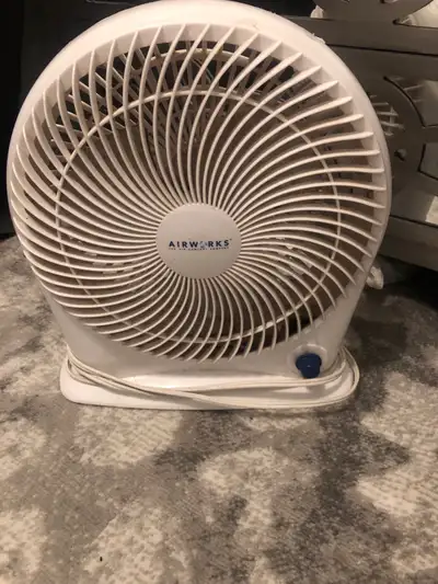Moving sale Airworks Fan each $10, View more