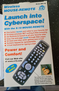 X-10 Cyberspace Mouse-Remote