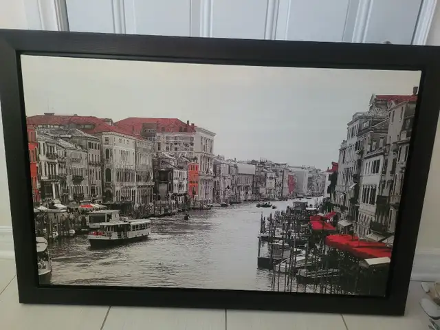 Beautiful European Canvas with Frame 39 x 26.25" in Home Décor & Accents in Ottawa - Image 3