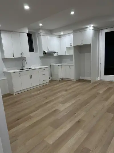 New Luxury Basement for Rent: Interested individuals must be stable working-class professional, non-...