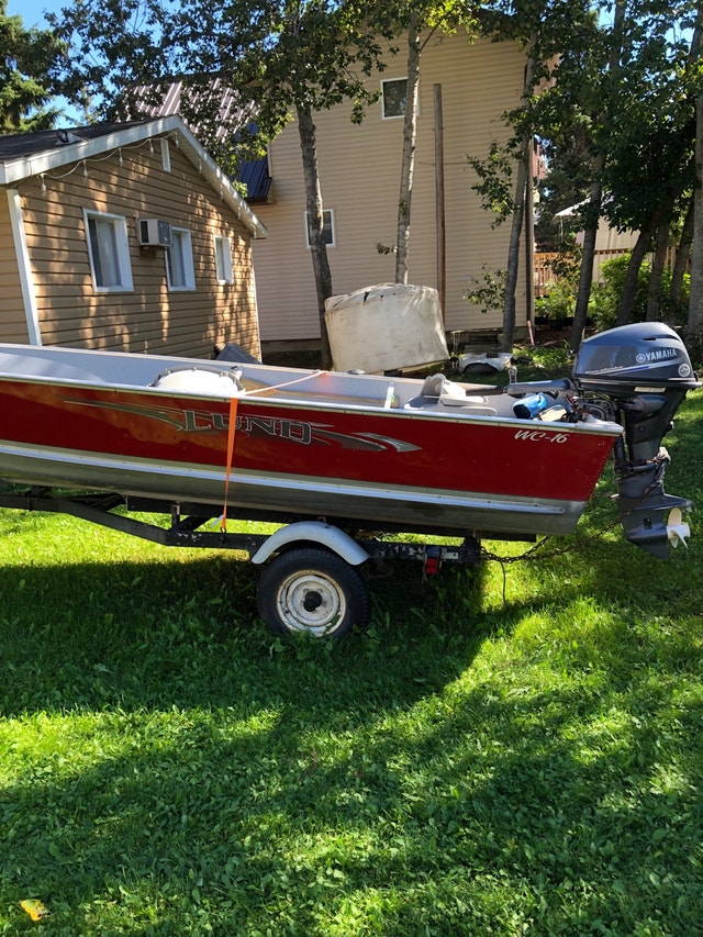 16’ Lund & 25 hp Yamaha outboard (electric start) Powerboats
