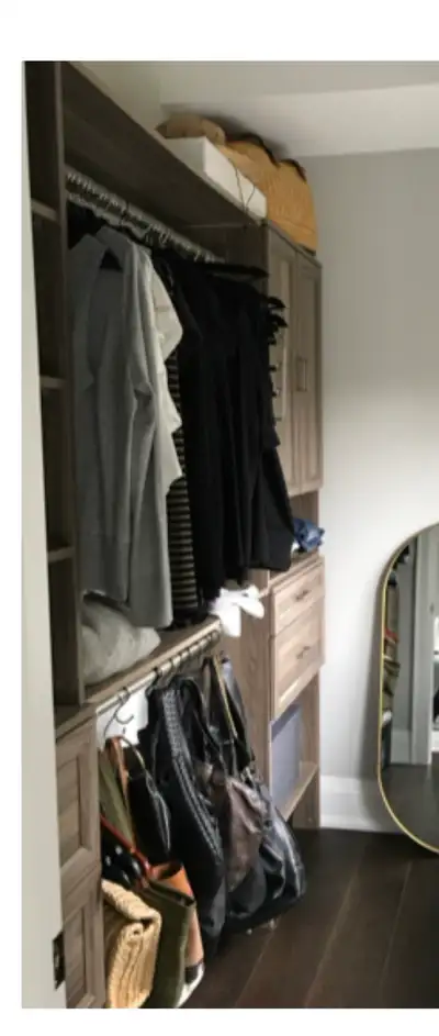 free walk in closet shelving / drawers, View more