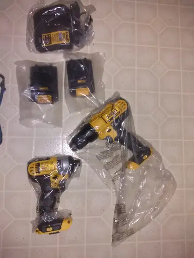DeWalt Drills W/ Batteries & Charger - Brand New in Box, View more